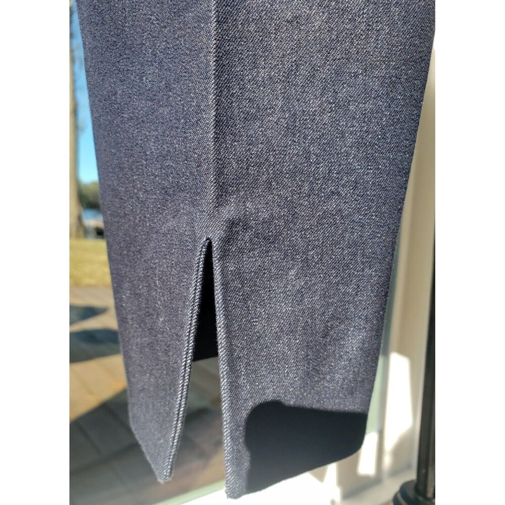 Talbots Women’s Size 2 Chatham Navy Blue Ankle Side Zip Pants EUC - Picture 3 of 13